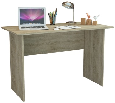 Стол письменный HABIB SOLUTIONS Милан 126, 118х60x75 см, коричневый