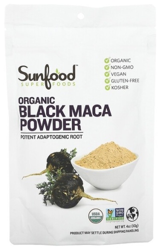 Sunfood черная мака 113 г