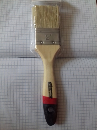 Кисть флейцевая (КФ) BIBER 50 мм, 1 шт. арт.31153