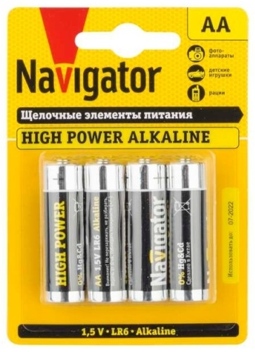 Батарейка AA Navigator 4 шт
