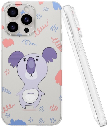 Чехол Mcover для Apple iPhone 15 Pro Max рисунок
