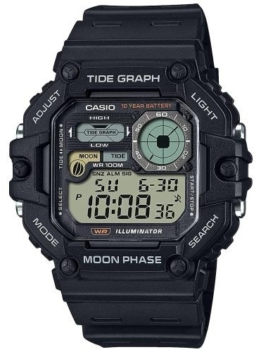 Кварцевые CASIO WS-1700H-1AVDF пластик