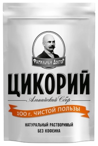 Цикорий Фамильный доктор без добавок 100 г
