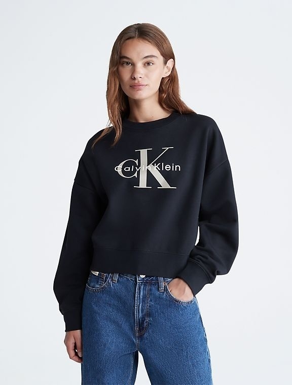 Свитшот Calvin Klein черный