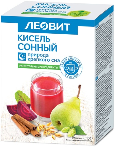 Леовит Кисель Сонный саше 5 шт