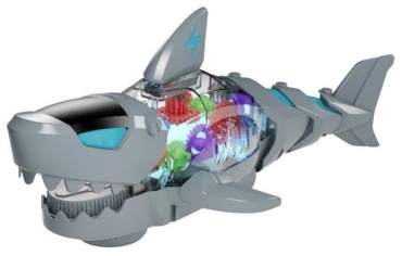Робот Gear robot shark, высота 15.5 см