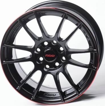 Kipardo R123 7x15/8x100/114.3 D73.1 ET35 4 диска черный