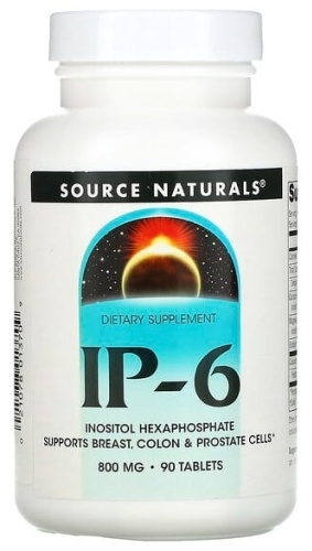 Source Naturals IP-6, 800 мг таблетки 90 шт