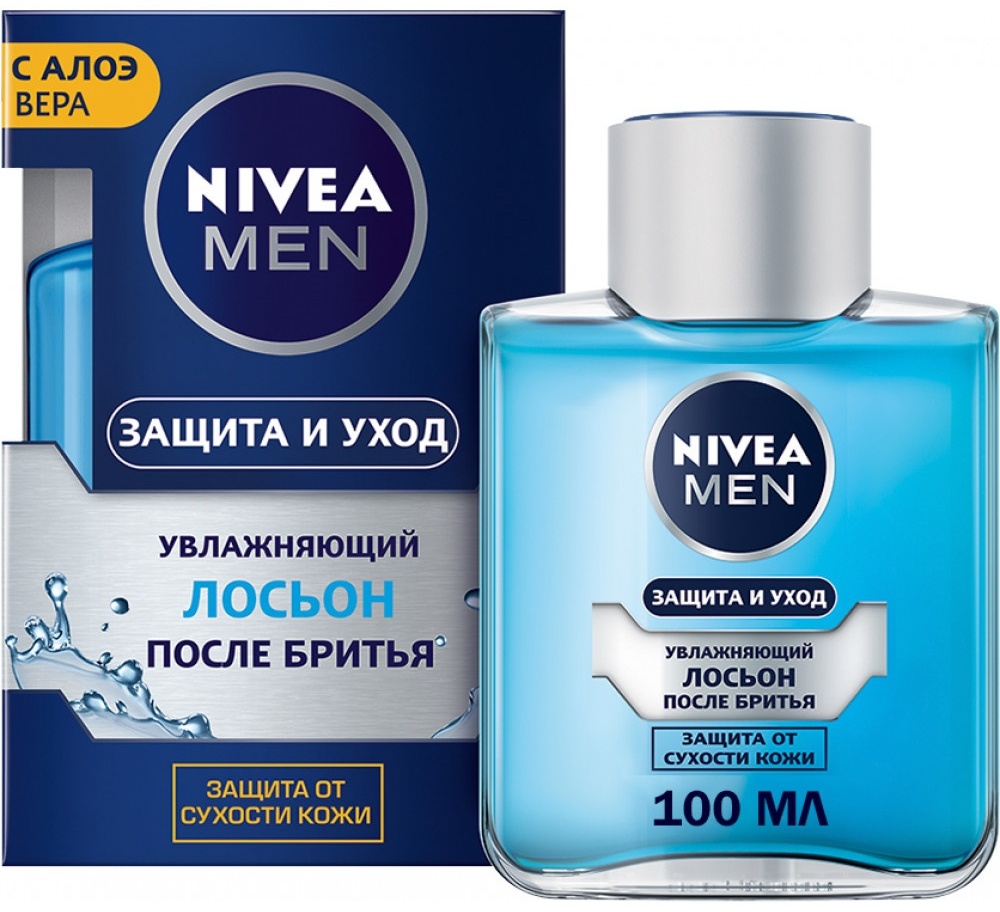 NIVEA Защита и уход лосьон после бритья 100 мл
