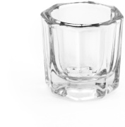 Lucas Cosmetics стакан для разведения краски самозаправляющийся стекло 5 мл 1 шт