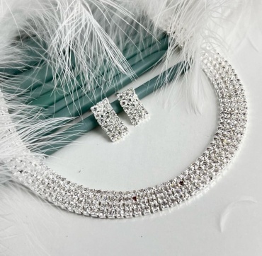 Fashion Jewelry бижутерный сплав, стразы