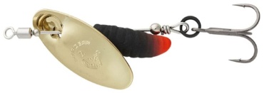 Блесна Savage Gear Grub Spinners №1 Gold Black 1 шт