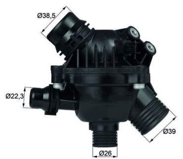 MAHLE Термостат, Охлаждающая Жидкость TM1497