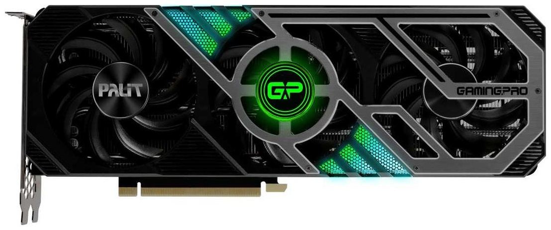 Видеокарта Palit GeForce RTX 3070 PA-RTX3070 GAMINGPRO OC 8G V1 LHR 8GB