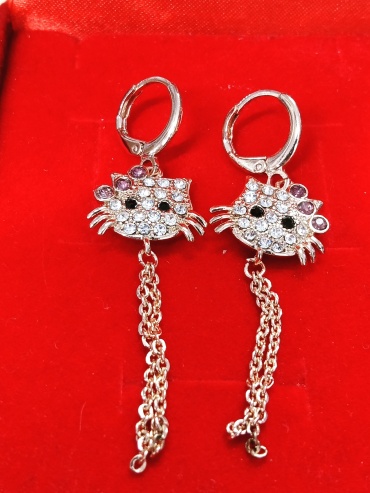 Серьги FASHION бижутерный сплав, стекло