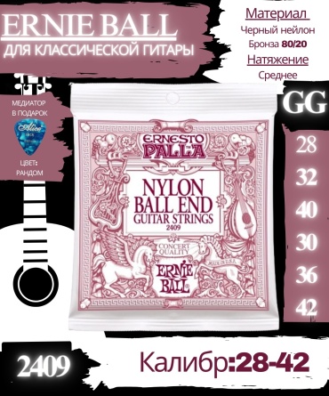 Ernie Ball 2409+1 28-42
