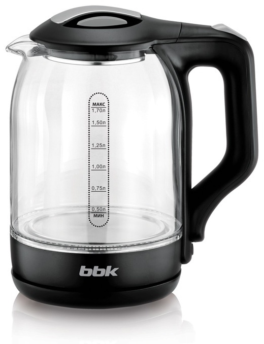Купить Электрочайник BBK EK1724G черный в Алматы – Магазин на Kaspi.kz