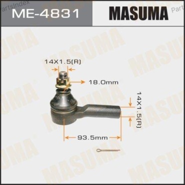 MASUMA Наконечник Рулевой Тяги ME4831