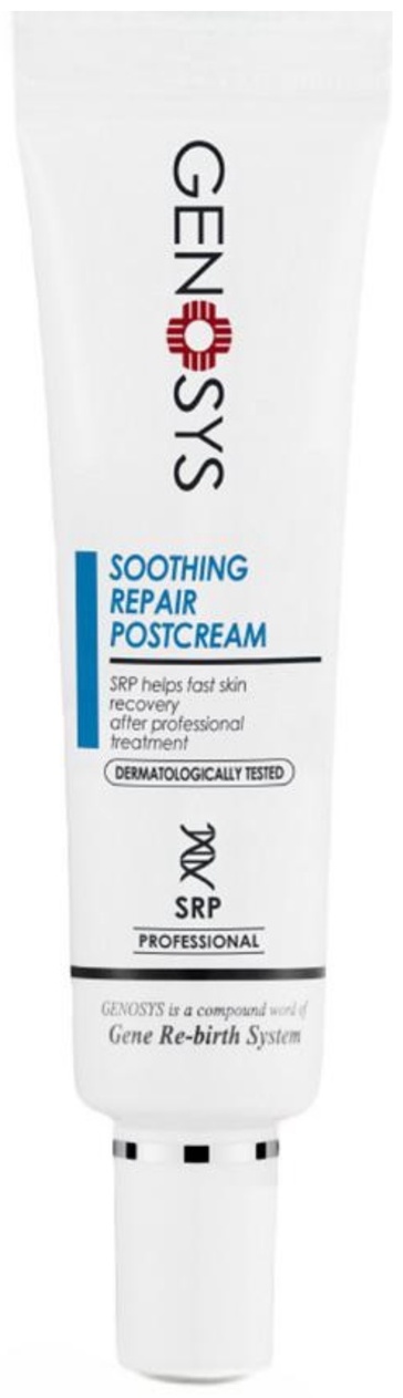GENOSYS крем для лица, для зоны декольте Soothing Repair PostCream 20 мл