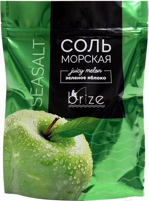 Medical Fort Brize. Зеленое яблоко. морская соль 1100 г