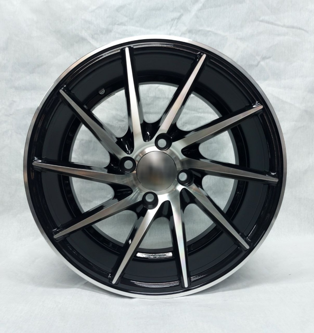 Vossen A15422 7x15/4x100 D67.1 ET35 черный, серебристый