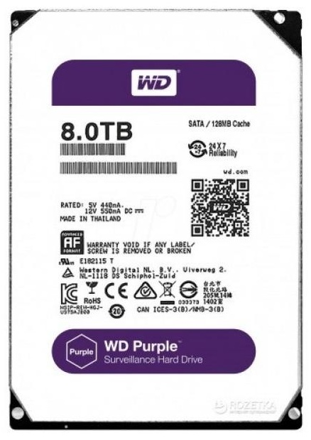 Western Digital WD80PUZX 8000Gb