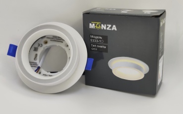 Встраиваемый светильник Monza GX53 10 Вт 220 В  5333-10