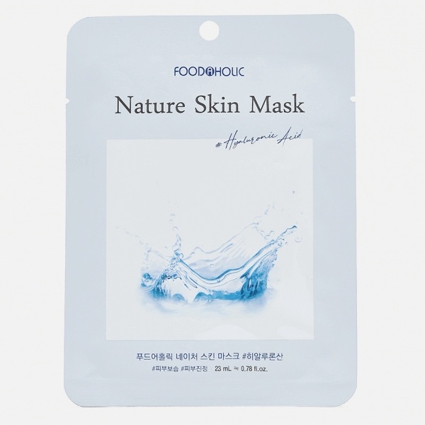 Маска для лица FOODAHOLIC тканевая Hyaluronic Acid 1 шт
