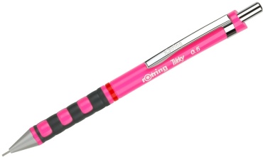 Карандаш механический Rotring Tikky 0,5мм, HB, неоновый розовый