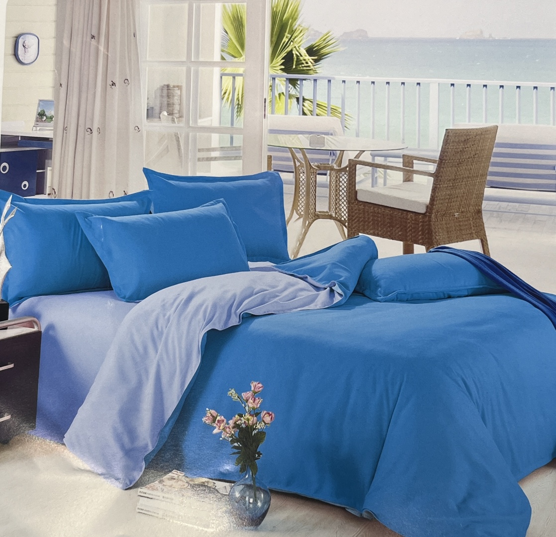 Комплект Kafuman Lustrous Nights 2-спальный хлопок, сатин, 2 наволочки: 48x74 см