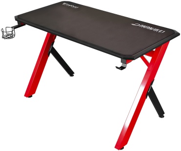 Стол компьютерный GAMDIAS DEADALUS E1 BR, 120х60x75 см, красный