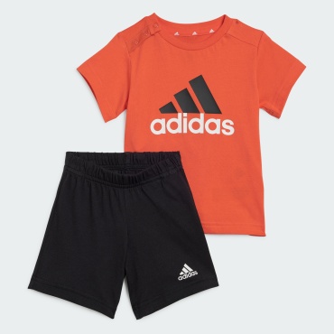 Комплект adidas I BL CO T SET черный, красный