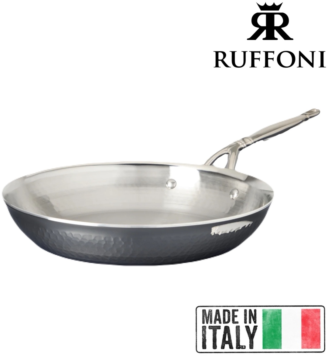 Сковорода RUFFONI Italy Opus Prima Hammered 3-Ply Steel 26 см , сталь