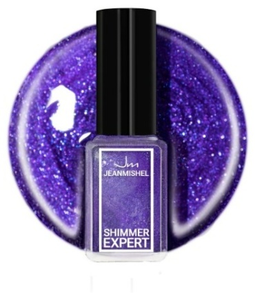 Jeanmishel лак Shimmer S109 индиго искрящийся 6 мл