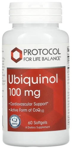 Protocol for Life Balance БАД Ubiquinol 100 mg 60 таблеток