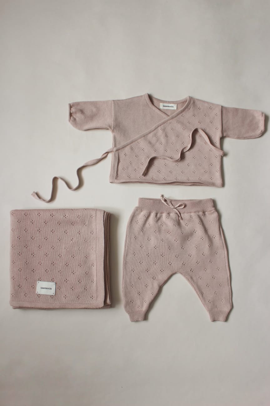 Штанишки Loom knits коричневый