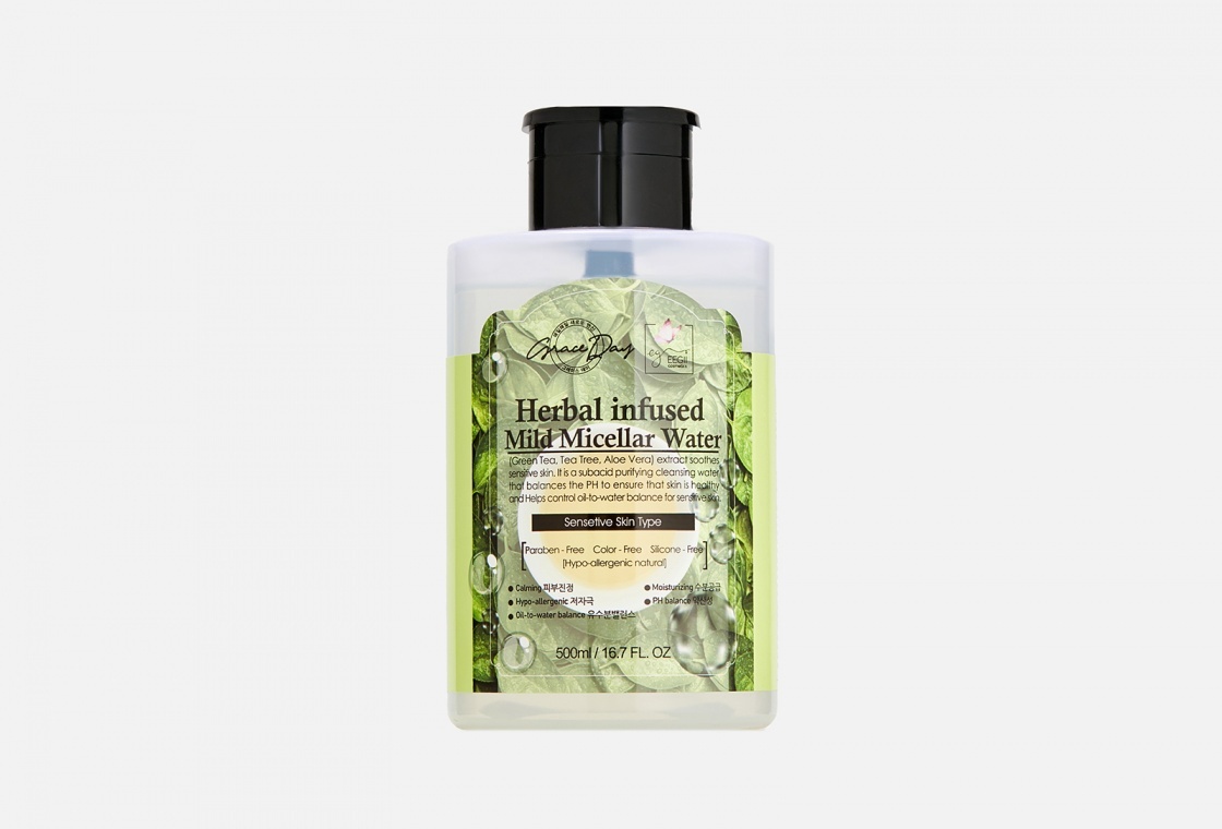 Купить Grace Day Herbal Infused Mild мицеллярная вода 500 мл в Алматы ...