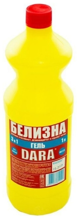 Отбеливатель Dara Белизна гель гель, 1000 мл