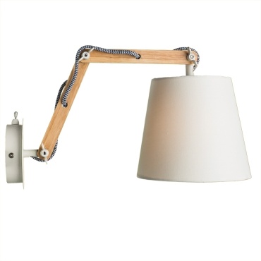 Бра настенный Arte Lamp Е14, белый