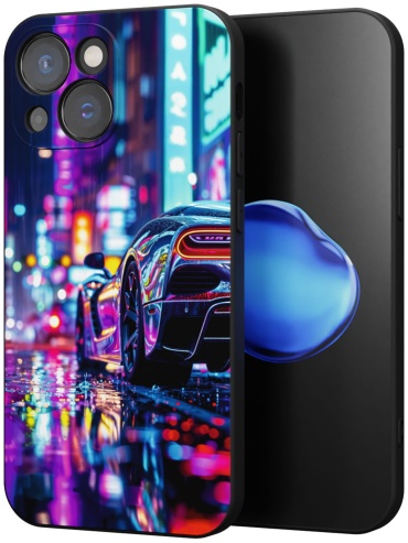 Чехол Mcover для Apple iPhone 15 рисунок