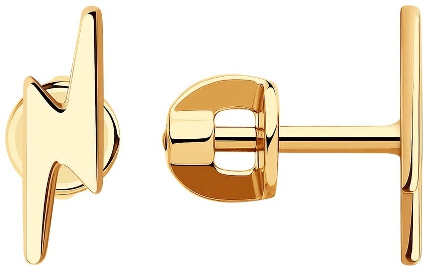 Пусеты SOKOLOV EAR-SO-585-945648 вес 1.23 г золото, без вставок
