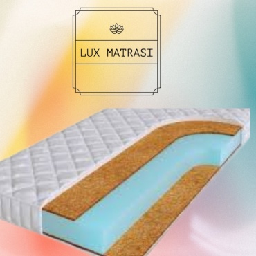 Матрас LUX MATRASI Пена кокос усиленный, 165x190x22 см