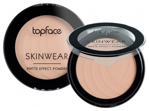 Пудра Topface Skinwear Matte Effect Powder сухая №001 бежевый