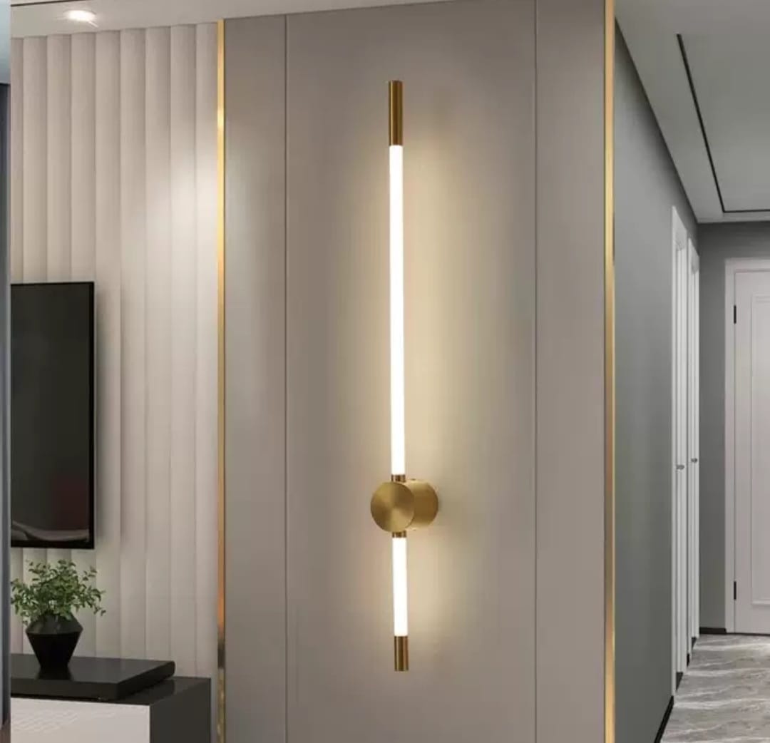 Бра настенный LED, золотистый