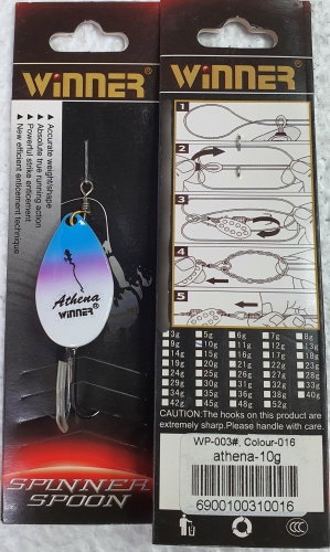 Блесна Winner Athena WP-003 1 шт