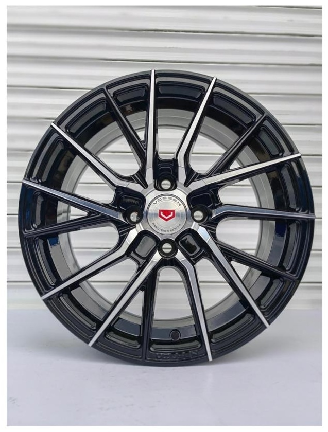 SSM 434 7x15/4x100 D67.1 ET35 4 диска черный, серебристый