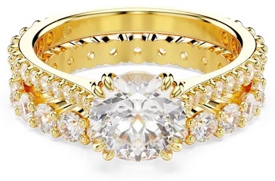 Набор Swarovski размер 18.5 ювелирный сплав, цирконий