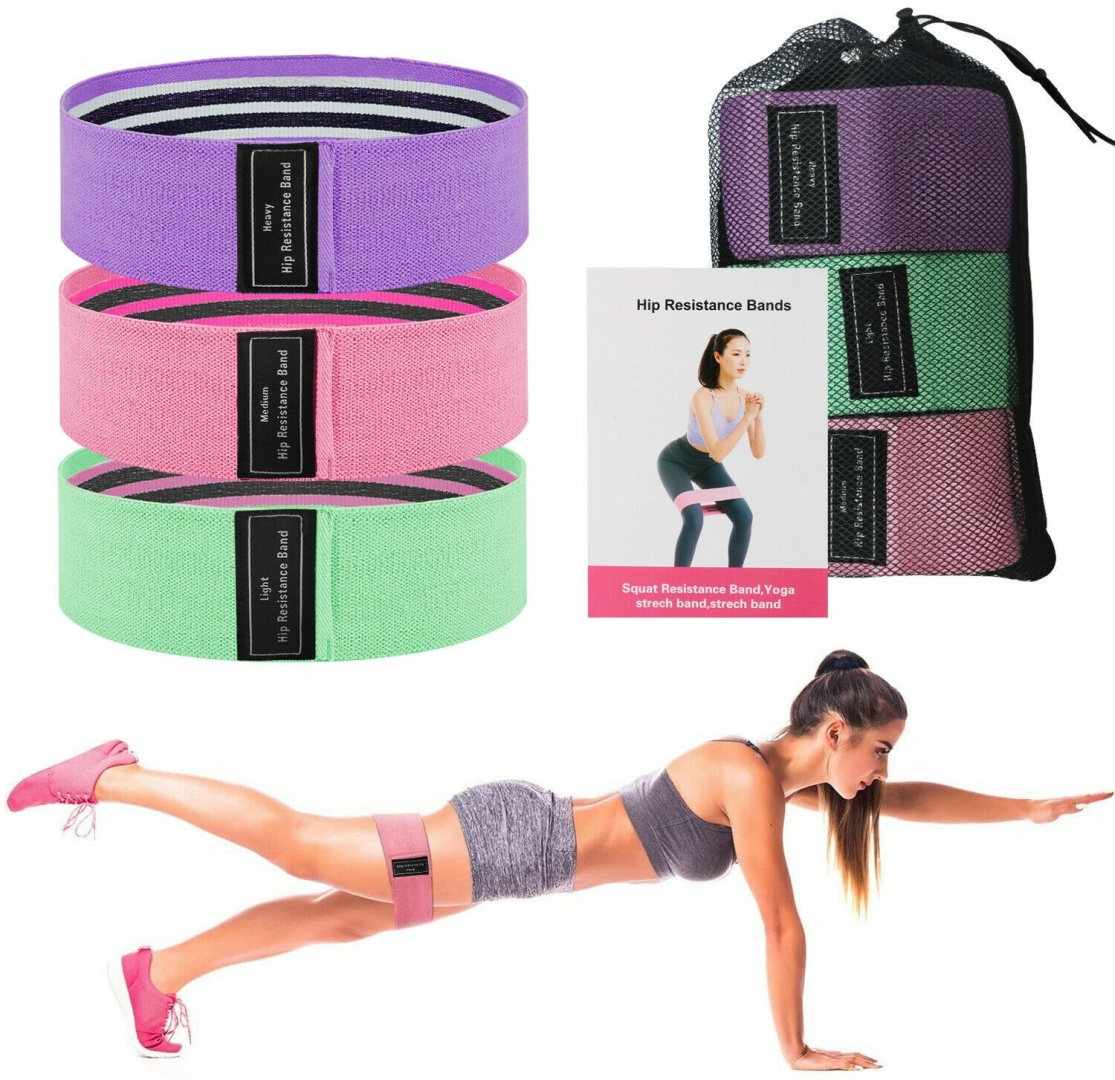 Фитнес резинки тканевые Hip Resistance Band