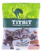 13885 TiTBiT подушечки ягненок 30 г 1 шт