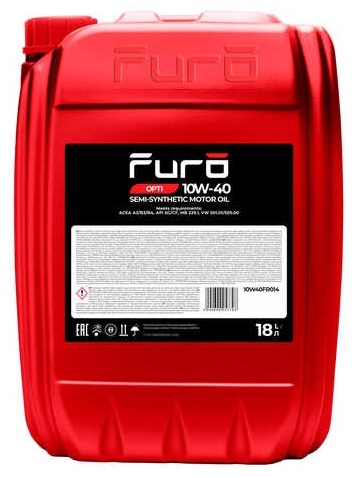 Полусинтетическое Furo Profi 10W-40 18 л